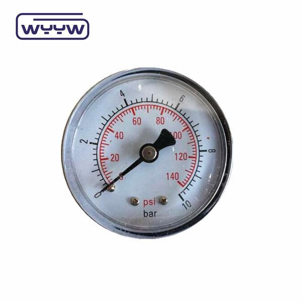 Quality price plastic 40mm 50mm cheap pressure gauge for sale