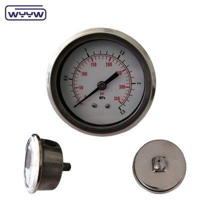 China 2.5 Inch Manometro Pressure Gauge Meter , Bar Fuel Pressure Gauge for sale