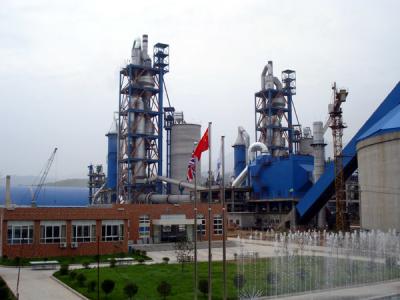 China Dry Type Cement Manufacturing Plant Rotary Kilns ISO CE Certificated for sale