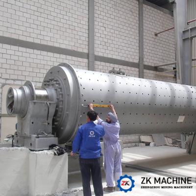 中国 大きい乾燥容量の信頼できる性能の未加工ボール ミルの粉砕機の単純構造 販売のため