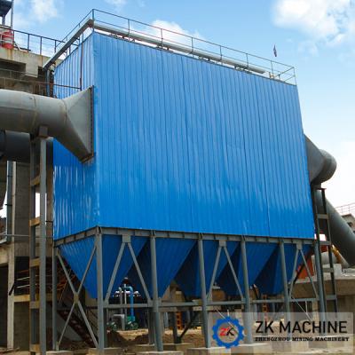China Single Pulse Bag Filter 1300g/m3 54000m3/H Dust Collection Equipment for sale