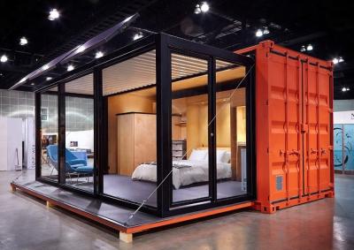 China 20 Ft Expandable Shipping Container House Conex Luxury Mobile House Hotel for sale