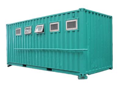 China 20 Ft Steel Expandable Toilet Shipping Container for sale