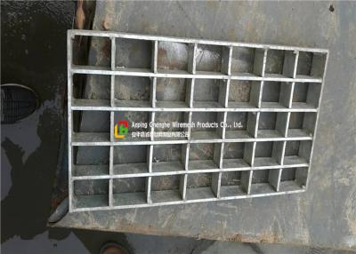 China Rigid Pressure Locked Steel Grating , Bearing Bar Metal Grates For Decks for sale