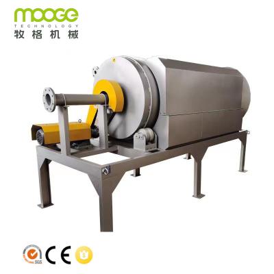 China SS304 316 Aluminum Shredder Machine Aquaculture Microfiltration Machine Drum Filter for sale