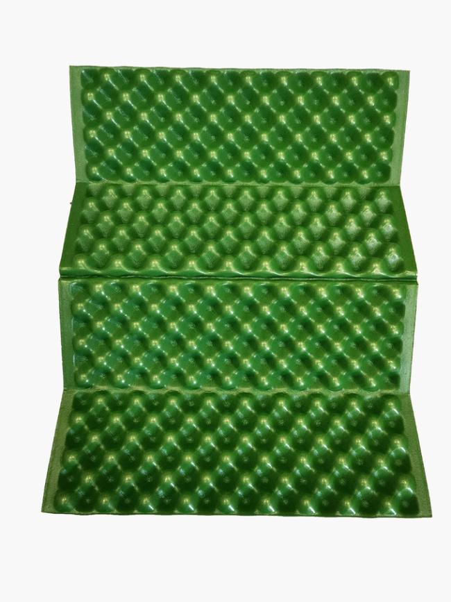 IXPE foam hiking seat pad with aluminum foil