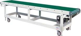 China PVC 0.75KW 1320mm Width Conveyor Belt Machine For Panel Furniture for sale