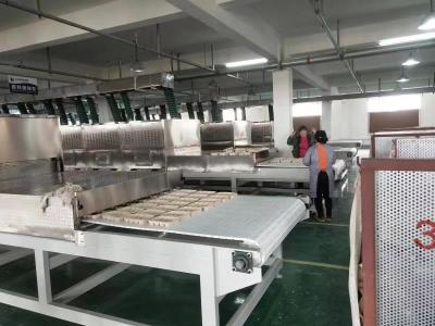 China Industrieller Mikrowellen-Vakuumtrockner für Brotdose-Papier Tray Cardboard zu verkaufen