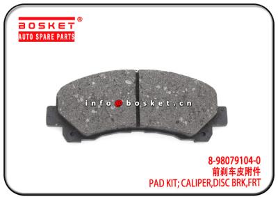 China ISUZU D-MAX09 TFR Front Disc Brake Caliper Pad Kit 8-98079104-0 8980791040 for sale