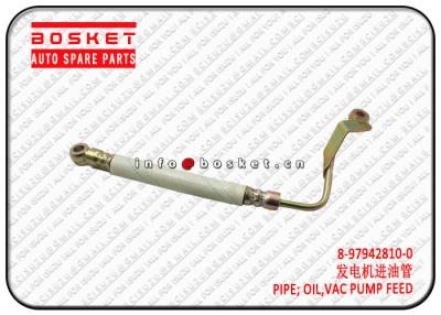 China Isuzu D-MAX 4JH1 Vacuum Pump Feed Oil Pipe 8979428100 8-97942810-0 for sale