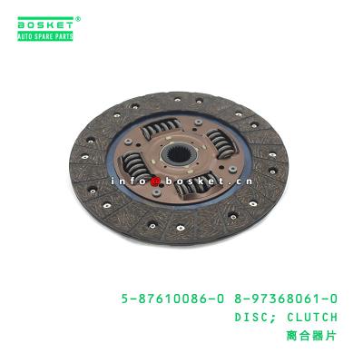 China 5-87610086-0 8-97368061-0 Car Clutch Plate for ISUZU TFR 4JA1 4JB1 for sale