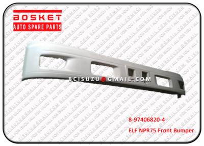 China Npr75 4hk1 Isuzu Body Parts 8974068204 White Front Bumper Asm , Truck Parts And Accessories for sale