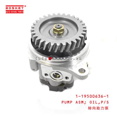 China 1-19500636-1 Power Steering Oil Pump Assembly 1195006361 For ISUZU F Series Truck for sale