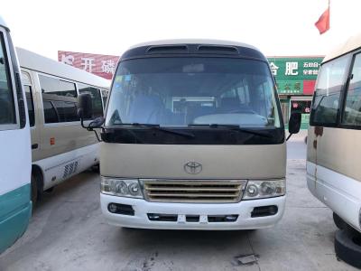 China TOYOTA utilizó el autobús del práctico de costa con 16-30 asientos motor diesel y motor de gasolina en venta