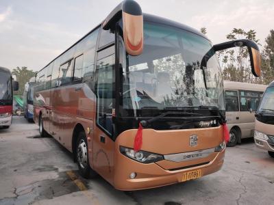 China LCK6100 44seater Used Coach Zhongtong Bus Yuchai Engine Two Doors Left Hand Drive for sale