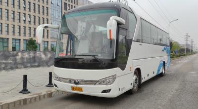 China Lhd Used Coach Bus 54 Seats Passenger Bus Good Condition Second Hand International Airport Bus en venta