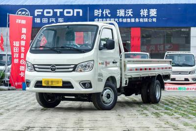 China Used Pickup Trucks Foton Light Truck Single Cab Double Rear Tires Oil Engine for sale