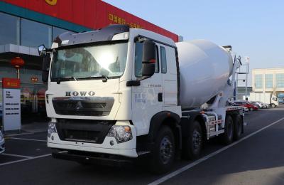 China Mixer Concrete Truck 10-Speed Transmission Howo 8×4 Cement Mixer 8 Cubic Durable Using for sale
