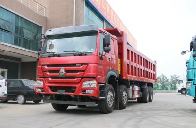 China Sino Howo Dump Truck 76 Flat Cabin 8*4 Tipper Truck 30-50 Tons Loading 12 Tires LHD＆RHD for sale