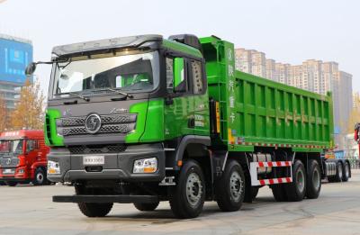 China Para la venta camión de basura potente 460hp Shacman X3000 12 ruedas transporte de residuos de construcción en venta