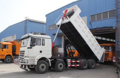 China Venta de camión de descarga de canteras 8*4 Shacman Tipper M3000 Cargando 30 toneladas Transporte por carretera en venta