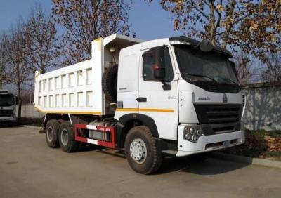 China Caminhões basculantes comerciais usados HOWO, modo usado da movimentação dos caminhões 6*4 da construção à venda