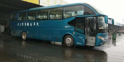 China 2013 Jaar 53 het Zetels Gebruikte YUTONG-Type van Bussendiesel met de Benzine van het Luchtkussenlng Te koop