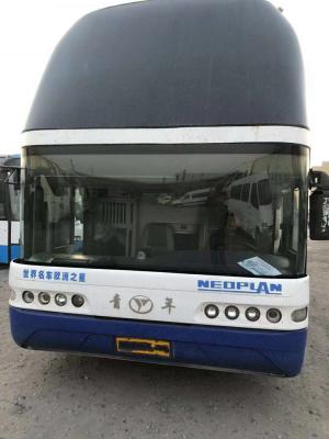 China Youngman utilizó el autobús del autobús de dos pisos, autobuses usados capa de un lujo los asientos de 2012 años 50 en venta
