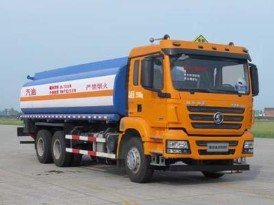 China 6×4 Drive Mode Used Oil Trucks , Used Truck Fuel Tanks 19.7 M3 Volume for sale