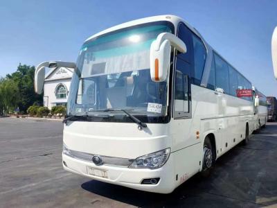 China 2016 la mano de Yutong segundo de los asientos del año 50 transporta al coche Bus para el euro de acero III del motor de Yuchai del chasis de las ventas en venta