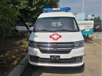 China Ambulância Turbocharged da emergência da distância entre o eixo dianteira e traseira da ambulância 2945mm de Jinbei Goldcup à venda