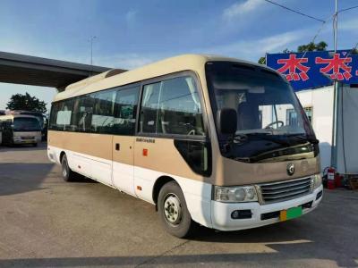 China 22 asientos autobús usado 2019 años del práctico de costa utilizaron la dirección de la mano de Mini Bus Electric Engine Left en venta