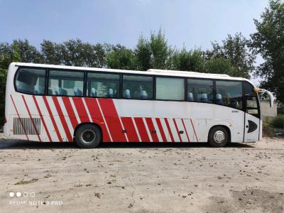 China Kinglong 55 Seats Leaf Spring Suspension XMQ6126 Used Shuttle City Passager Coach Bus For Sale for sale
