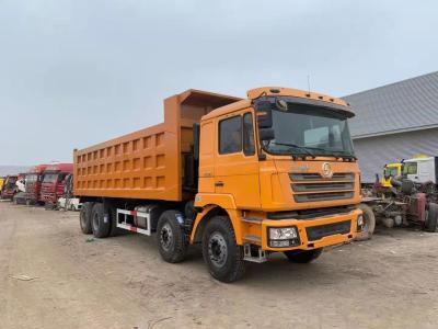 China Shacman 8x4 cuatro Tipper Trucks Dumper usada árboles 375HP 317HP en venta en venta