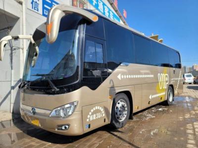 China Passageiro do ônibus de Youtong Zk6908 do ônibus contra 38 motor de Yuchai 270kw do treinador do ônibus de turista dos assentos à venda