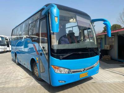 China Used Kinglong Coach Bus LHD Front Engine XMQ6802 Yuchai Engine Second Hand Coach for sale