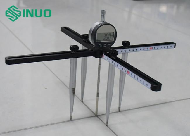 BS EN 12983-1 Concavity Measurement Device in use