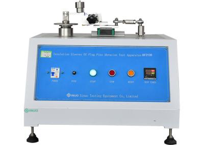 Chine Apparatus For Abrasion Test On Insulating  Sleeves Of Plug Pin à vendre