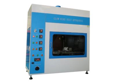 China IEC 60335-2-10 Glow Wire Flammability Test Chamber Fire Risk Assessment Equipment Button Operation for sale