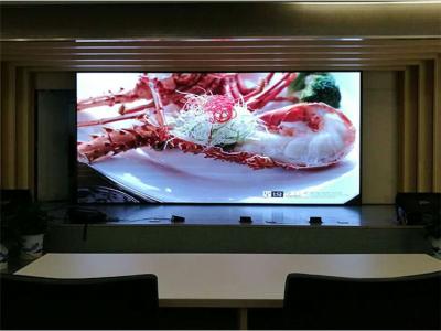 China 1920hz Refresh Rate Media P2.5 Indoor Advertising Led Display for sale