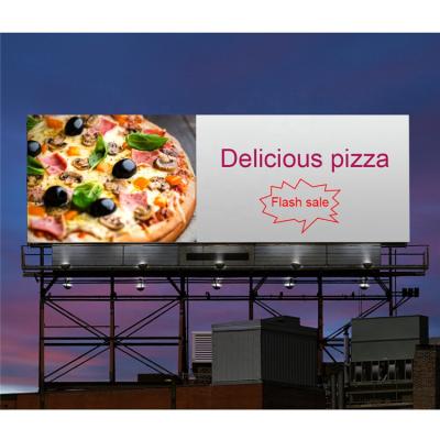 China Flexible Mounting P8 Outdoor Led Advertising Display for sale