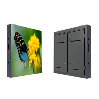 China Fixed High Brightness P6 Iron Cabinet Outdoor Advertising Display for sale