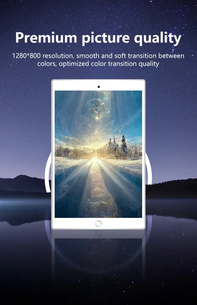 Factory Wholesale 10.1-Inch Android Tablet PC Touch Screen Mtk6735 4G Network Learning Tablet 2GB+32GB Memory SIM Card Included