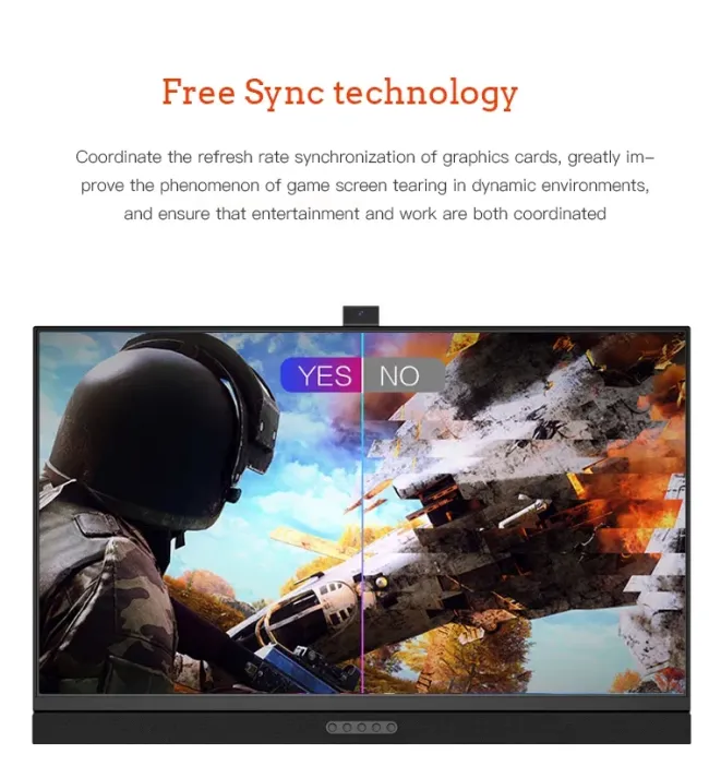 Hot Selling 32 Inch Wide Screen Gaming Monitor UHD 4K 1ms Response Time 60Hz/165Hz Dedicated for Office Gamers Built-in Camera