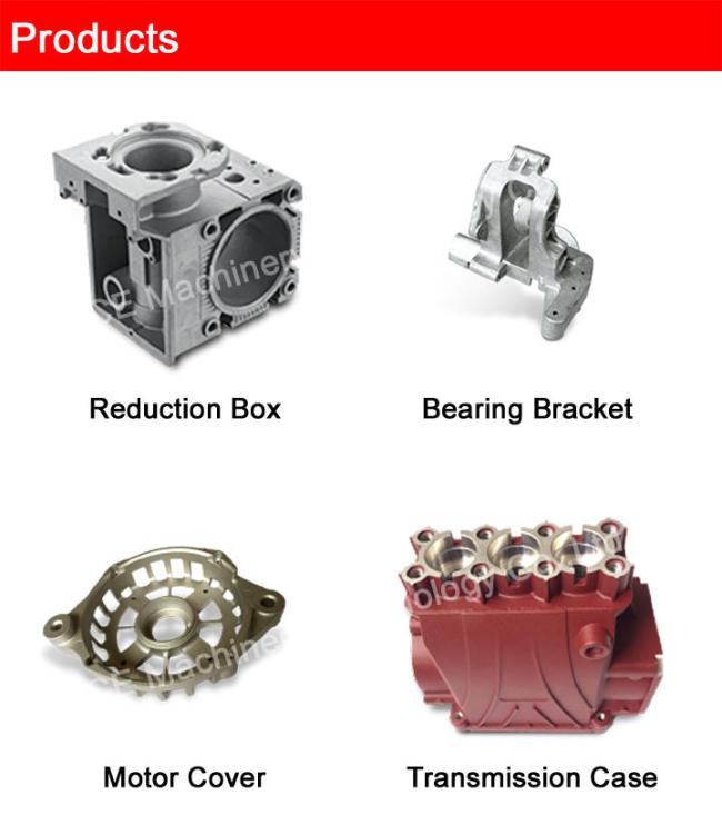 Aluminum/Zinc Die Casting Parts with CNC Machining