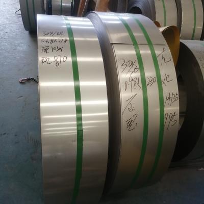 China 301 All Hard Stainless Steel Strip Coil 316L 304 Semi Hard Metal Sheet Coil for sale