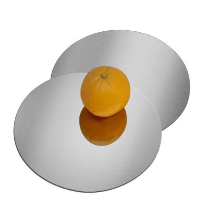 China Rust Resistant Stainless Steel Round Disc 15mm Thick 4 Inch Metal Disc for sale