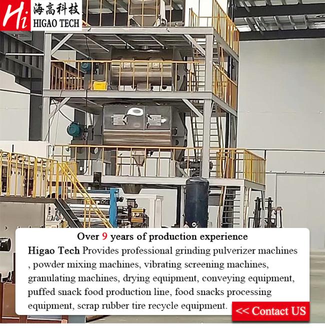 Ammonium Bicarbonate Fertilizer Paddle Continuous Double Shaft Fertilizer Mixer Machine
