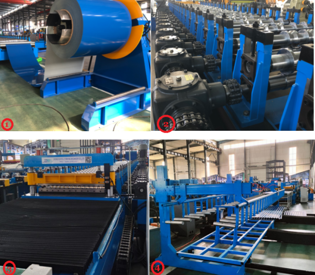 Rolling forming machine