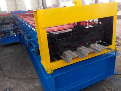 China Fully Automatic Floor Decking Forming Machine / Metal Roll Forming Machine for sale